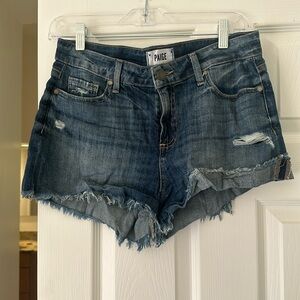 PAIGE denim jean shorts